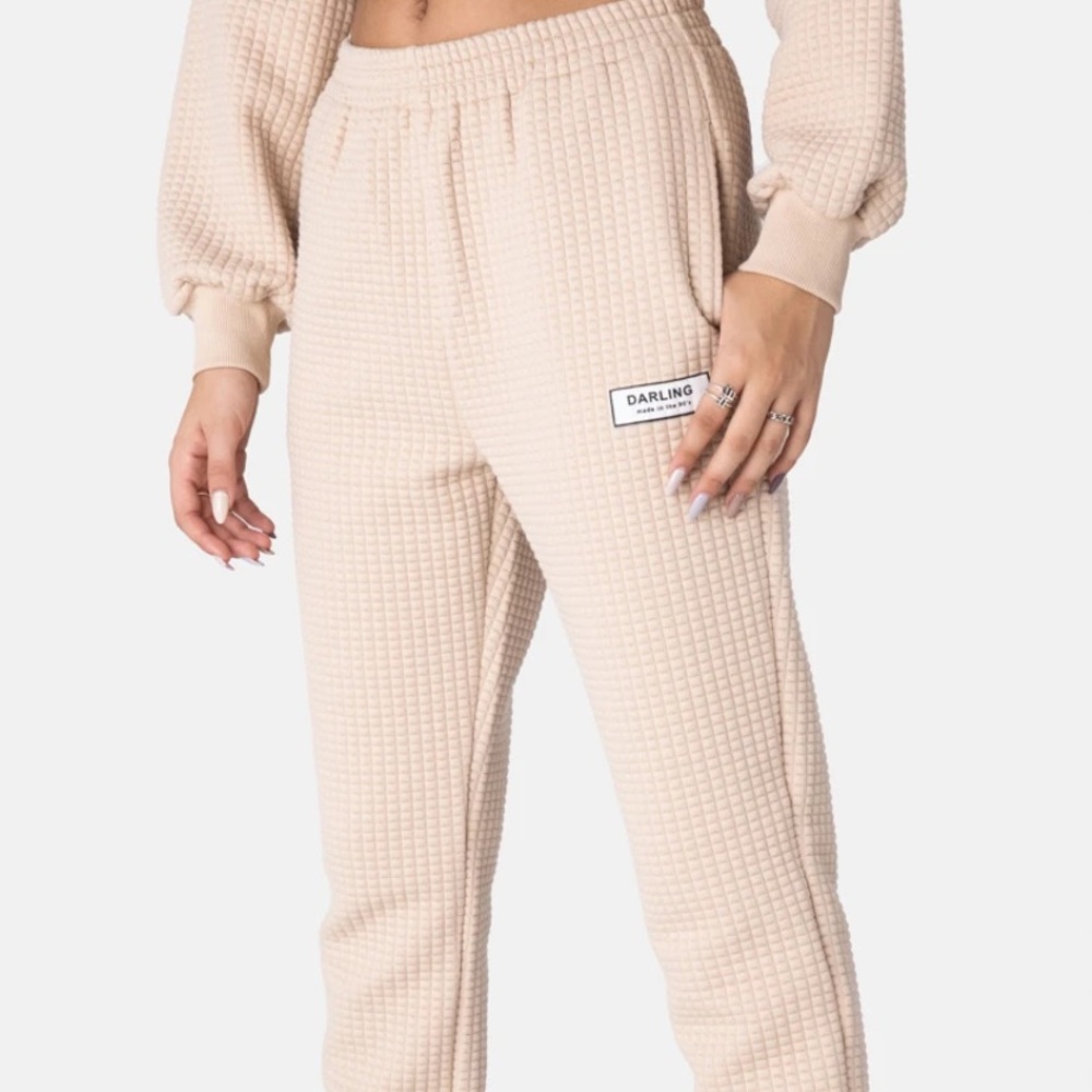 Adika Waffle Knit Sweatpants